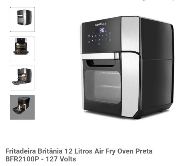 Air fryer e forno Philco oven 12 litros 110v