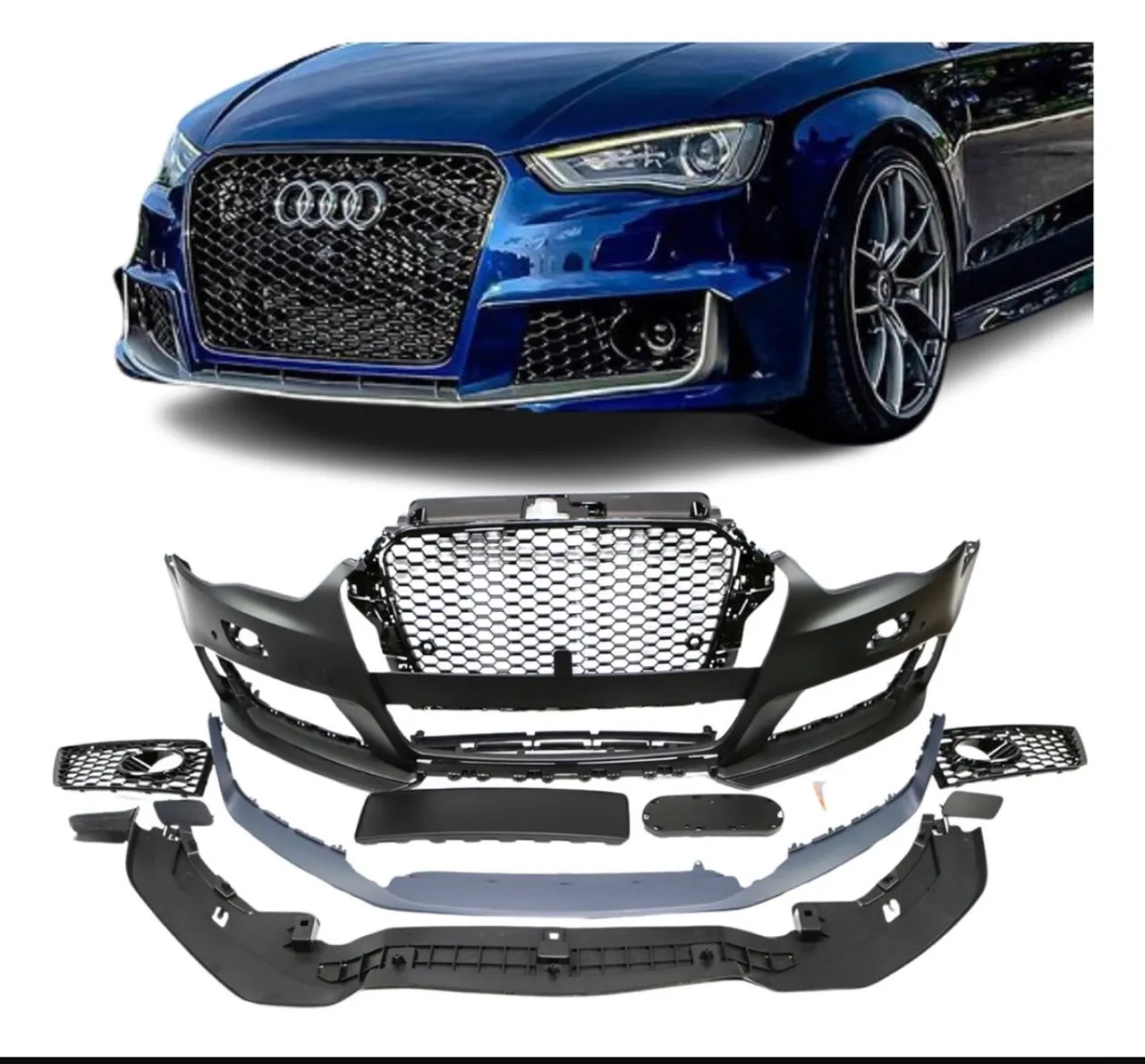 Parachoque audi RS3 2013 2014 2015 2016