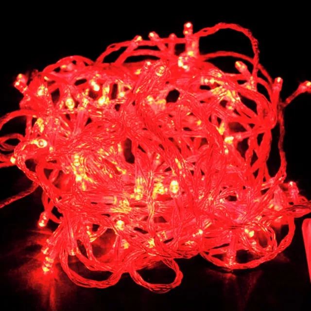 Pisca Cascata 100 Leds Vermelho 1,5x1,5m 110v Cal001v - Foto 2