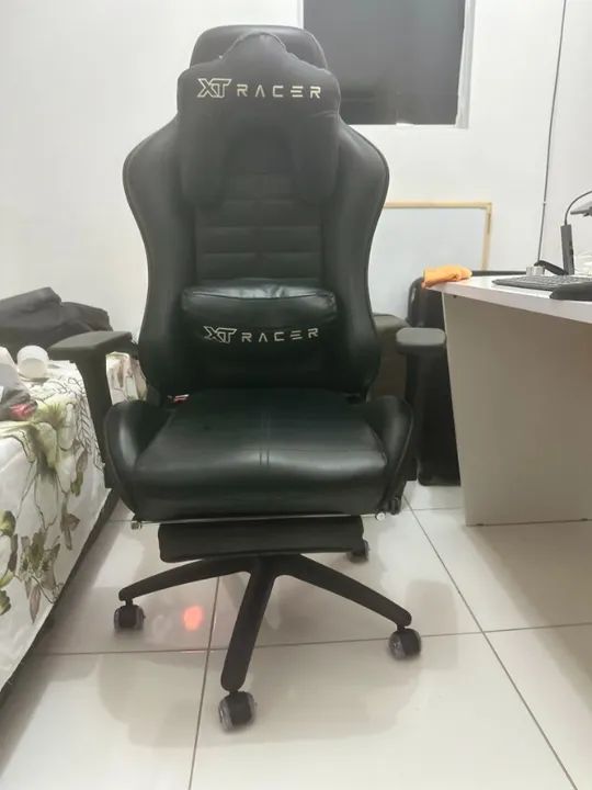 Cadeira Gamer XT Racer Reclinável Preta Platinum + W Series XTR-010