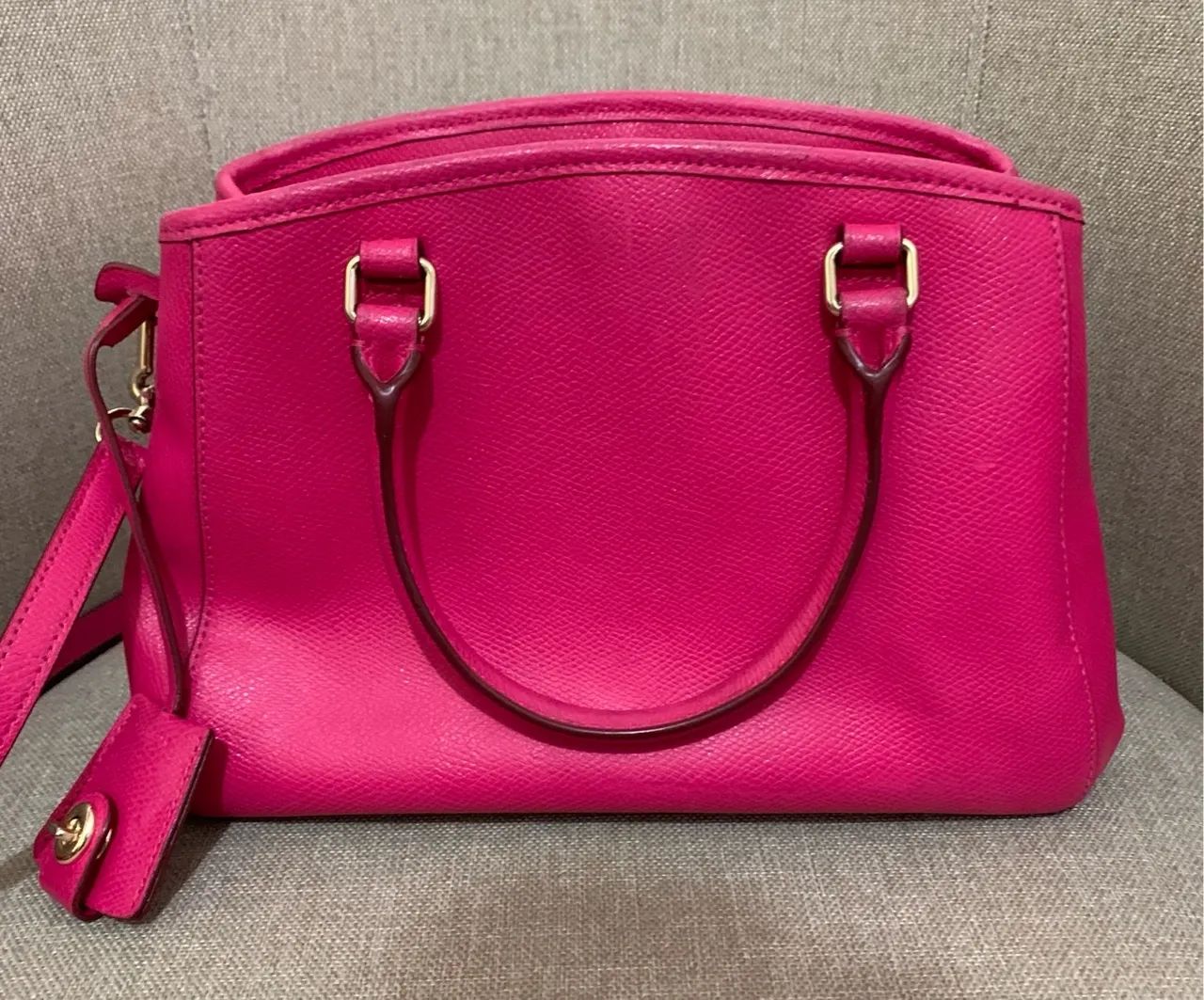 BOLSA COACH CROSSBODY ROSA PINK ORIGINAL - Foto 3