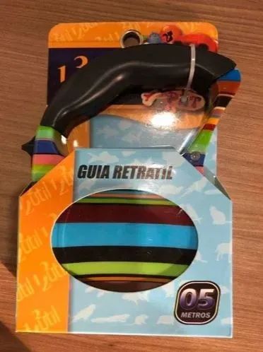 Guia para Cães Retrátil Até 5 Metros _ PET03 - Foto 3