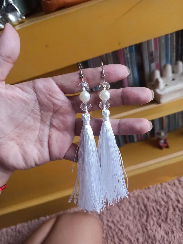 Brincos de tassel - Foto 3
