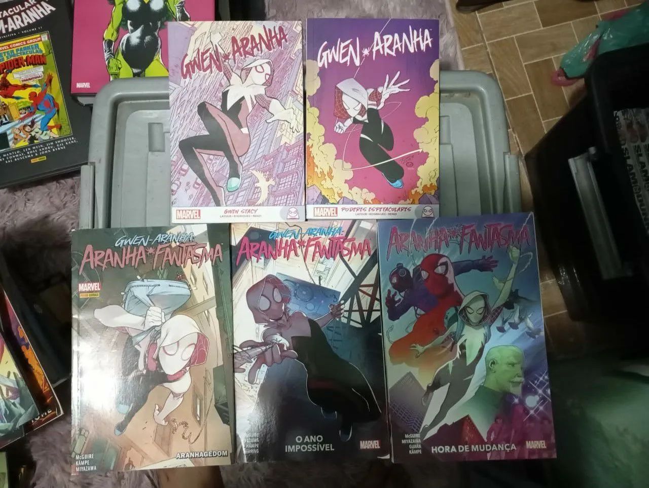 Coleção Gwen Aranha Spider Gwen 5 volumes - Livros e revistas - Jardim Vila  Nova, Duque de Caxias 1323393258 | OLX