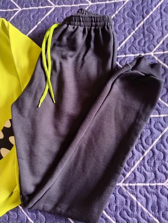 Conjunto de moletom pelúcia do Infantil - Menino - Monstros SA - Foto 3