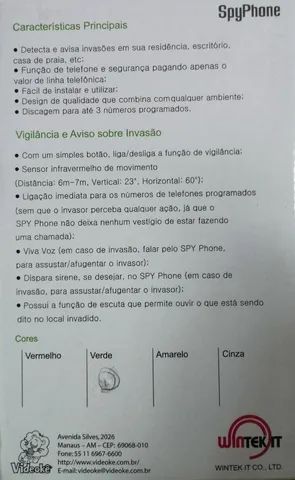 Aparelho Telefone Spyphone Novo - Foto 4