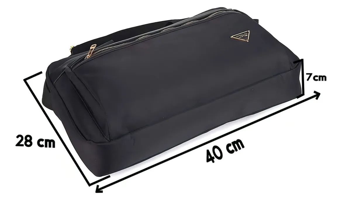 Bolsa case Notebook MacBook Preto Polo Executivo Faculdade King - Foto 2
