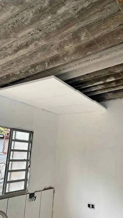 revestimento de teto com isopor anti chamas