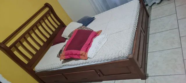 Vendo ou troco camas, colchões  e sofá modular - Foto 5