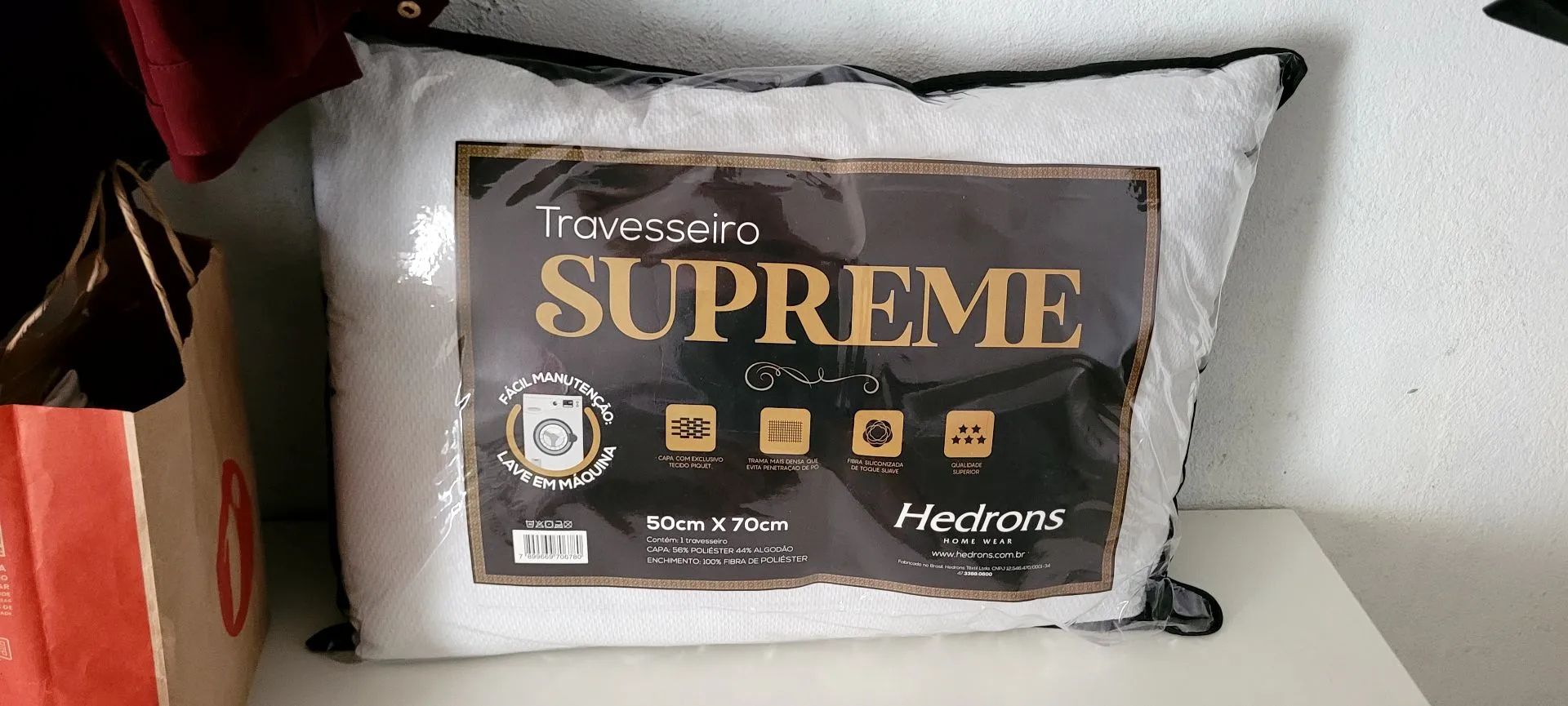Travesseiro supreme Hedrons home wear  - Foto 3
