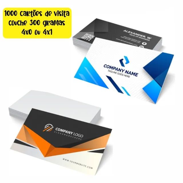 cartão de visitas laminação total - Foto 2