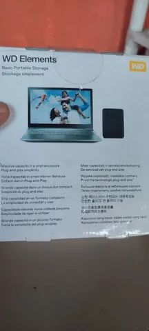 Hdd Externo Wd Elements 1 Tb - Novo - Foto 2
