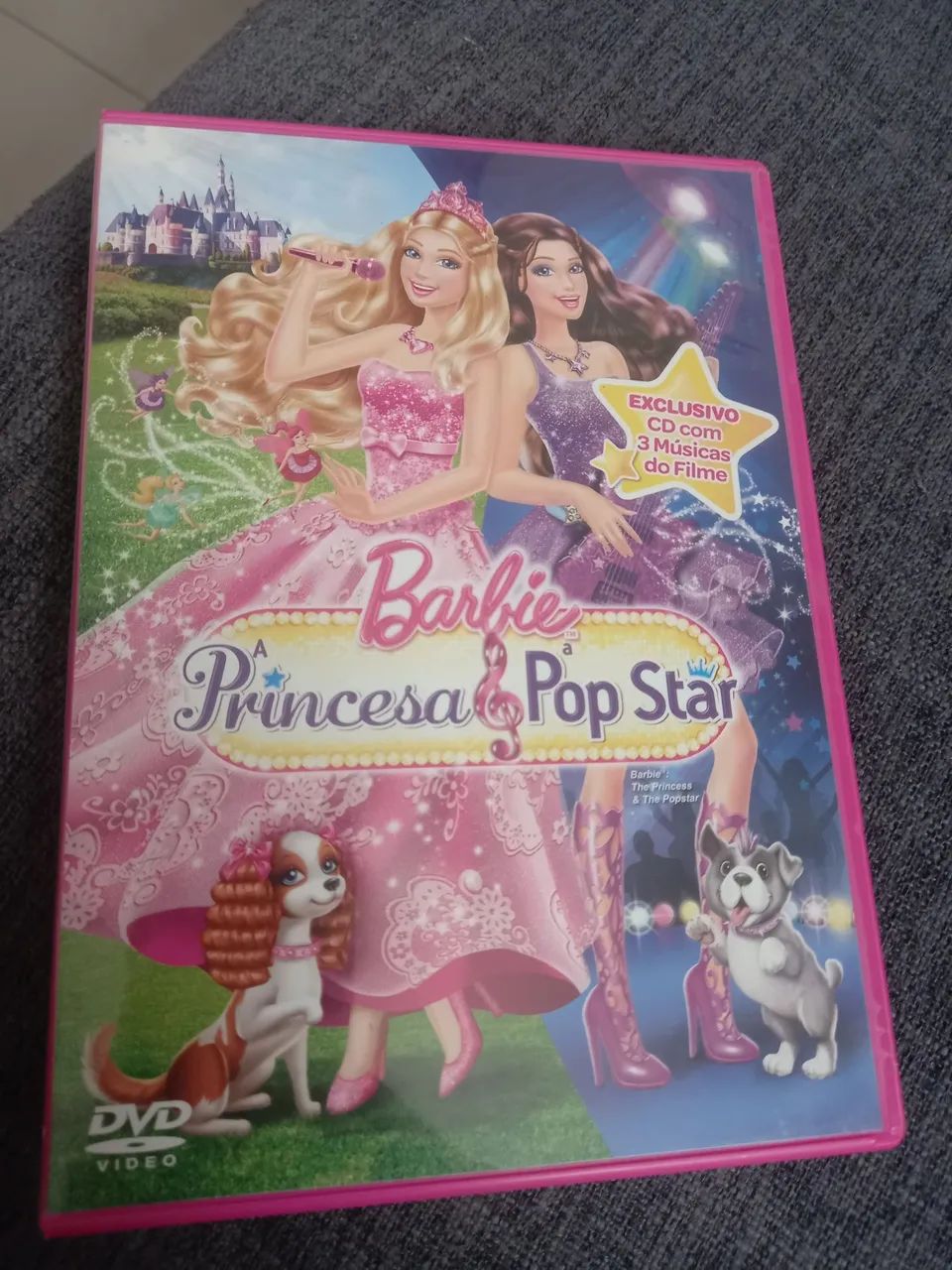 DVD Barbie Princesa Pop Star