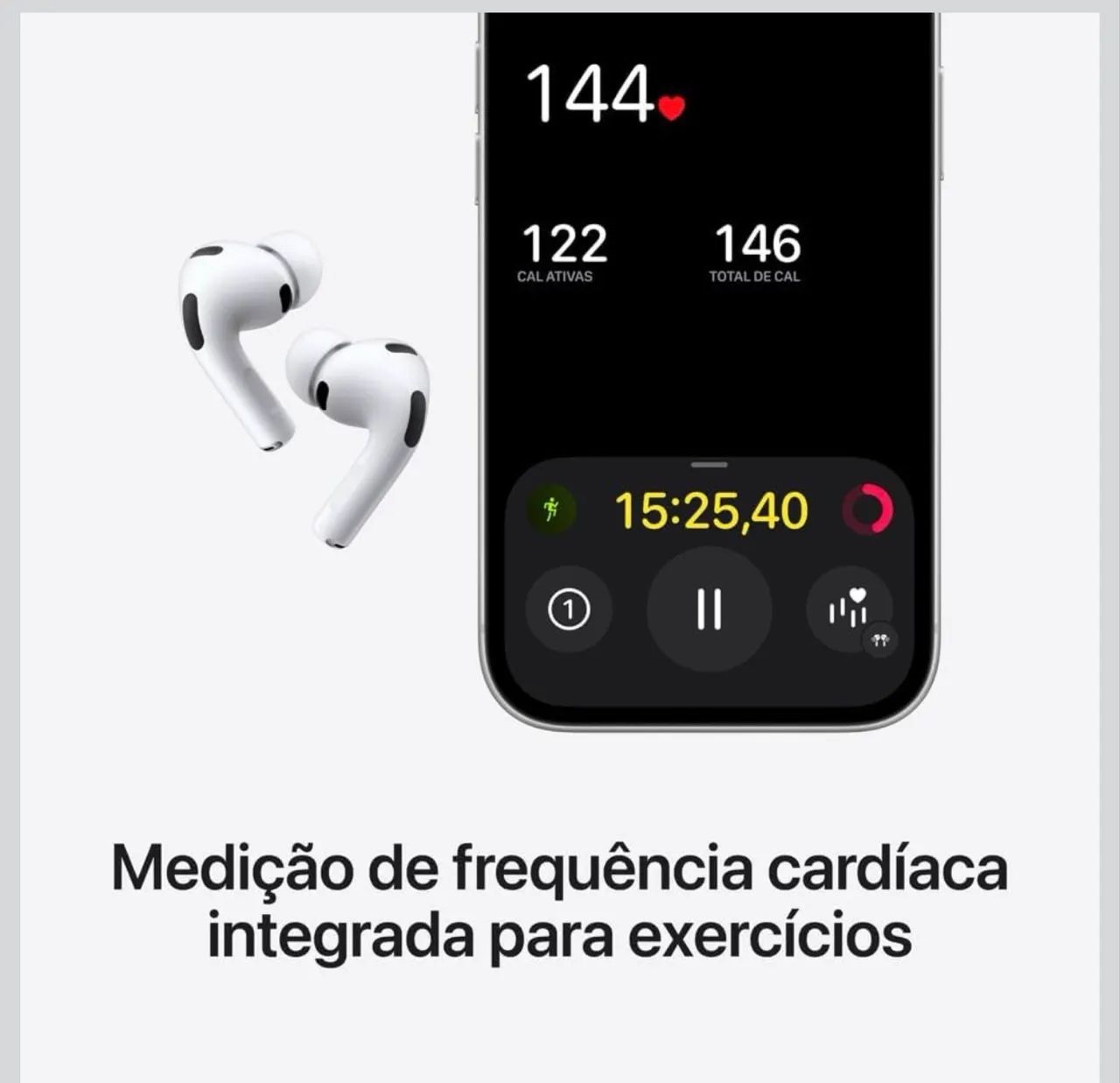 Air pods pro 3 novo sem uso - Foto 4