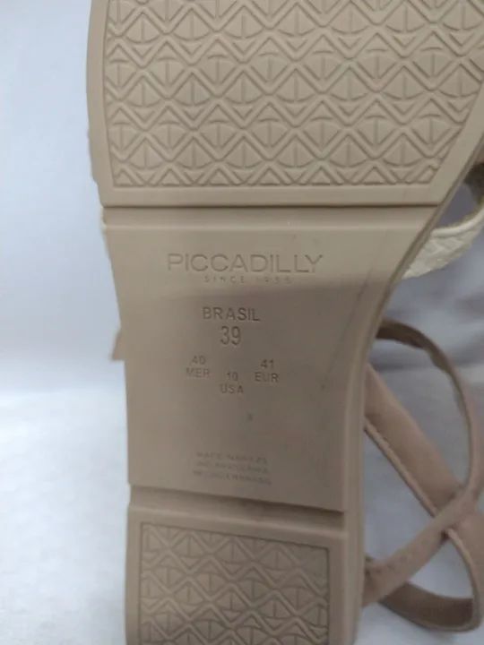 Sandália Piccadilly Confort n.39 super nova  - Foto 5