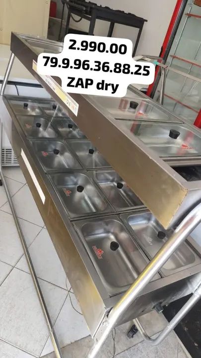 Self service banho Maria 