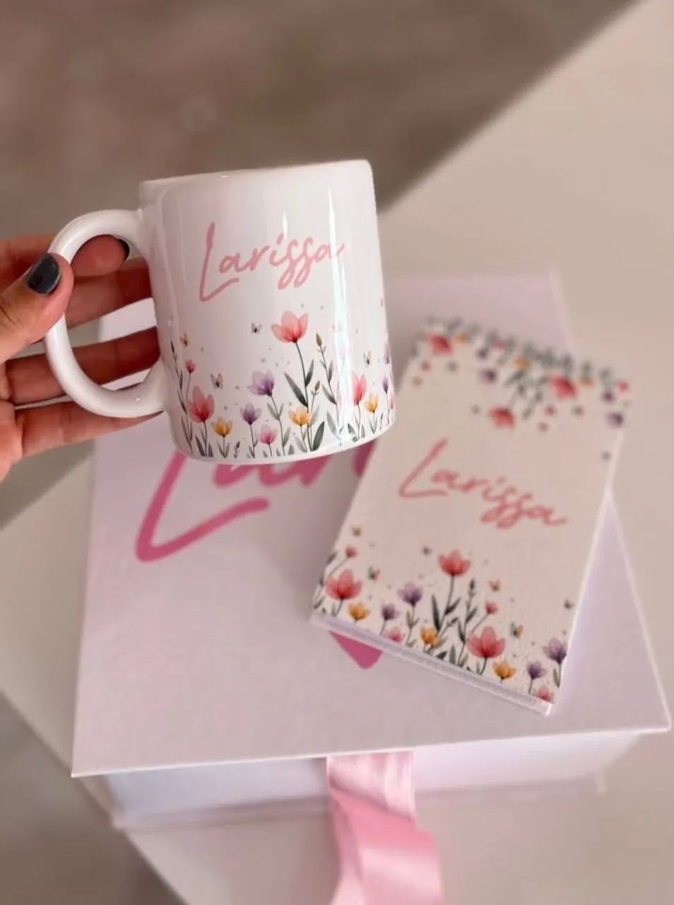 Custom Mug + Notebook Set