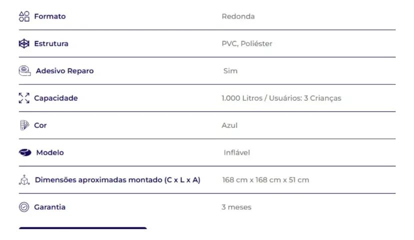 Kit Piscina Inflável Redonda 1.000 Litros Pvc + Reparo - Bel - Foto 3
