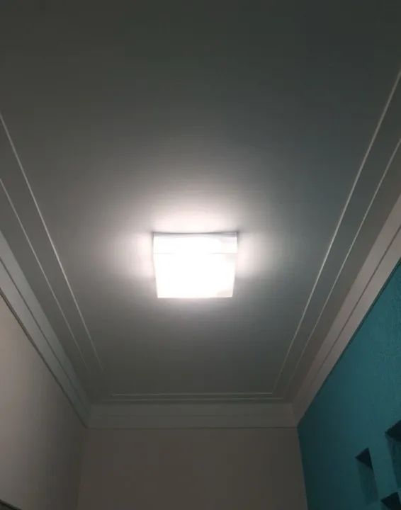 Luminária de teto Quadrada Acrílico 