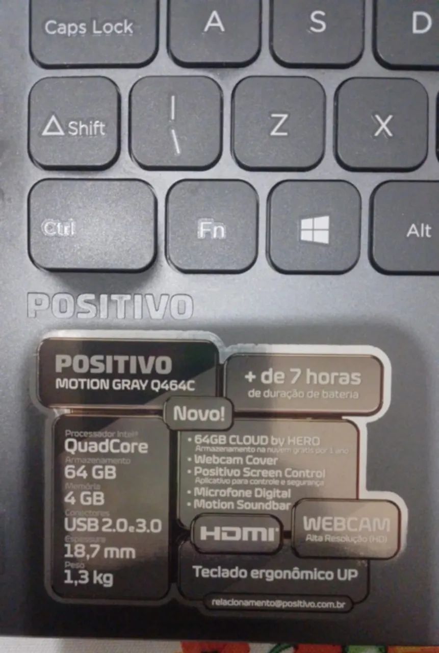 Positivo Motion Gray Q464C