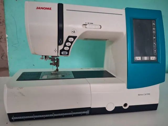 Máquina De Bordar Janome 9900 Profissional - Foto 5