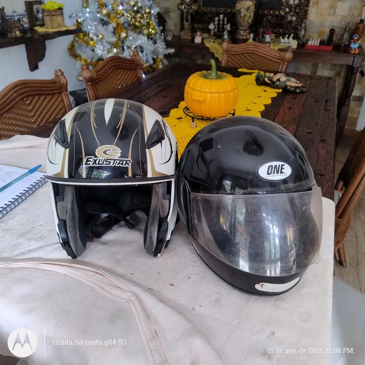 Vendo 2 capacetes para motoqueiro - Foto 3