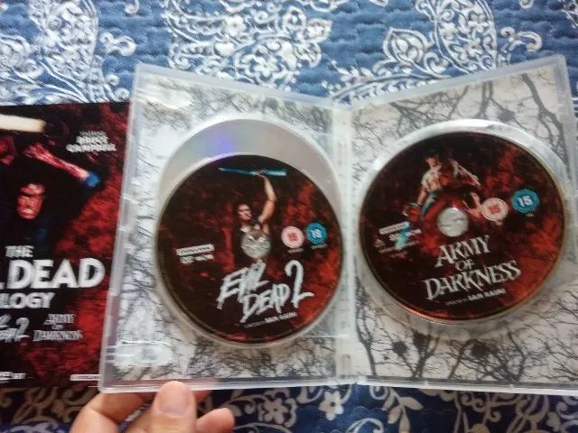 Dvd trilogia evil dead uma noite alucinante morte do demônio