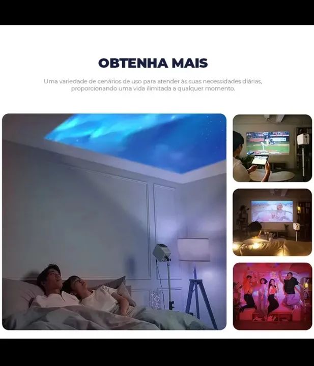 Projetor Xiaomi Wanbo T2 Max New - Foto 6