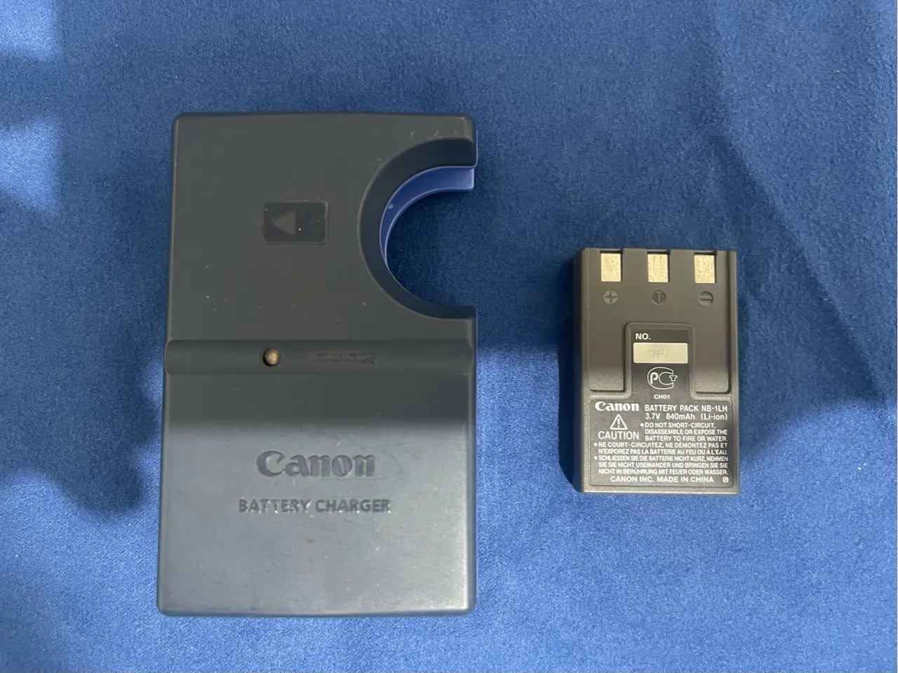 Carregador e Bateria Canon CB-2LS