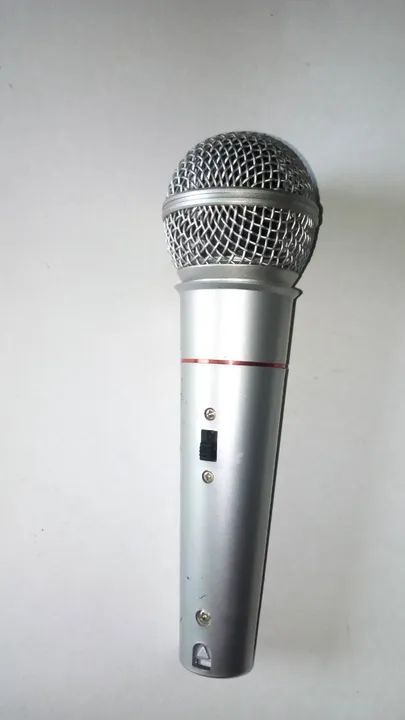 Microfones com fio das marcas csr/fenji