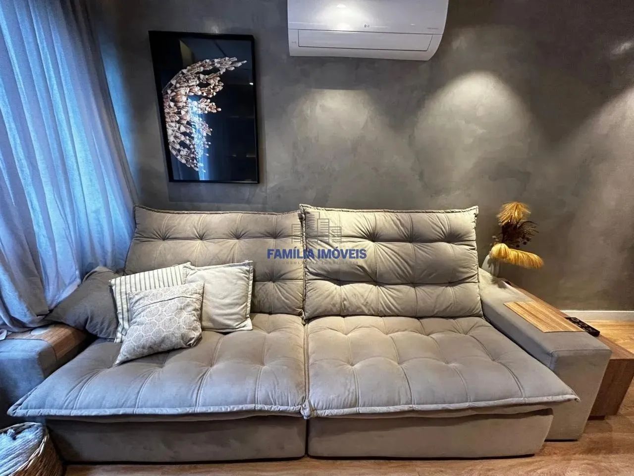 Apartamento vender ou alugar 1 quarto mobiliado Gonzaga Santos SP - Foto 5