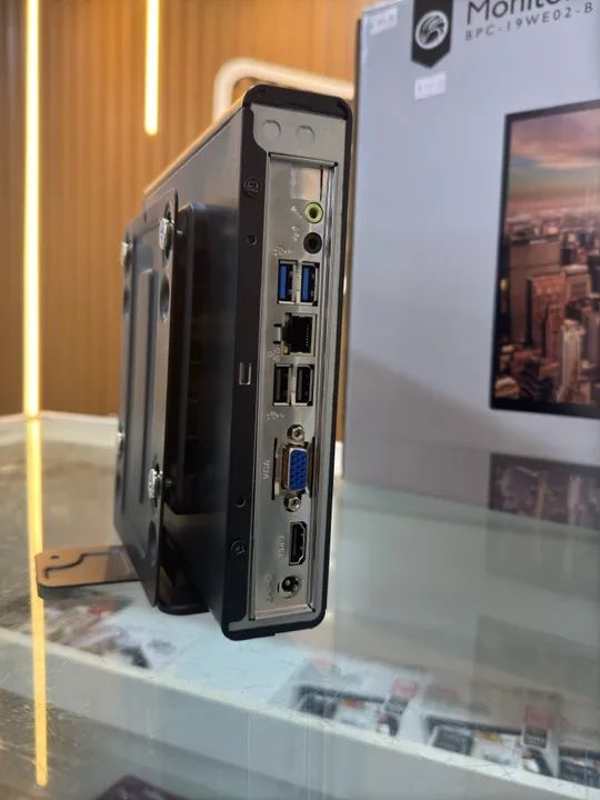 Mini Pc Completo Celeron | 4GB | 120GB SSD + Monitor 19 Polegadas + Kit Teclado e Mouse - Foto 3