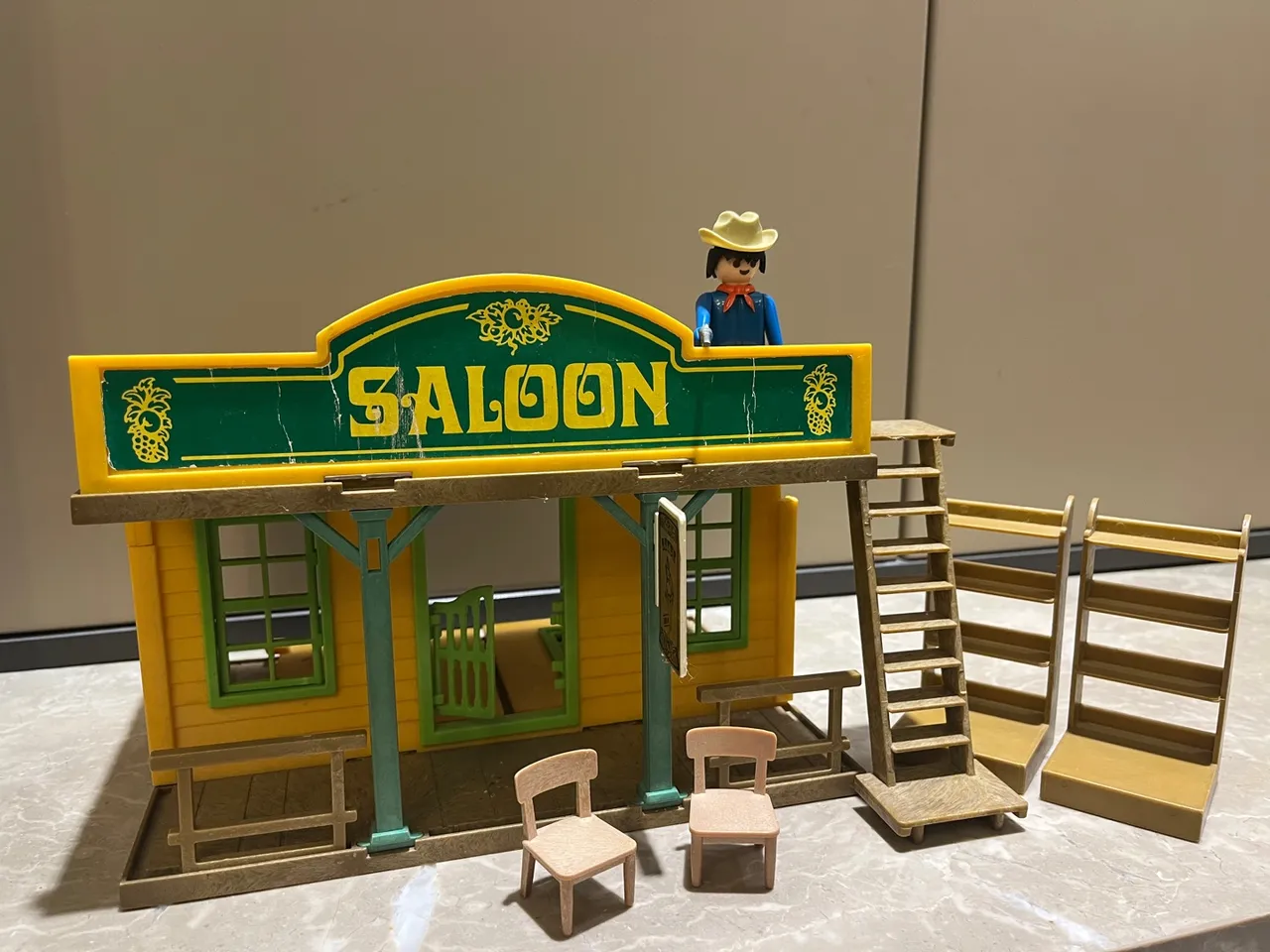 Saloon Playmobil - Brinquedo Antigo trol anos 70