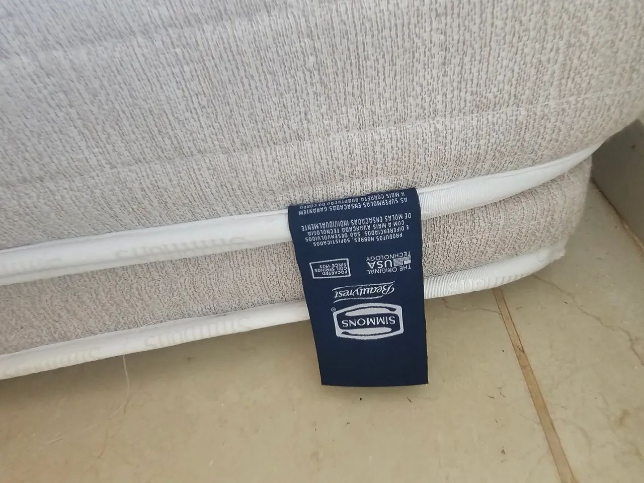 Colchão e cama box super king - Foto 3