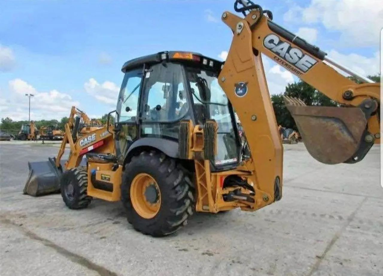 Retroescavadeira case 580n - Foto 3