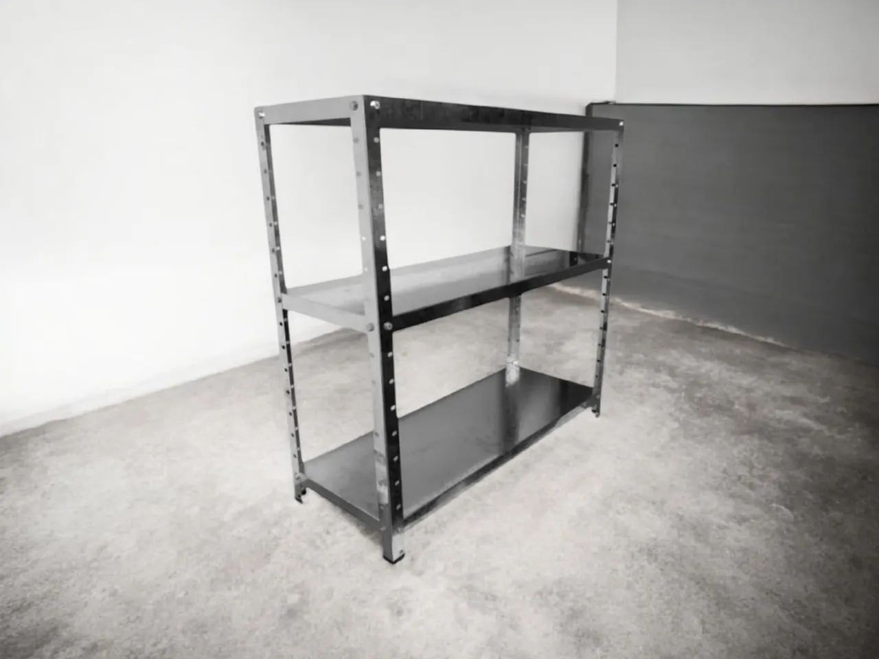 ESTANTE EM AÇO GALVANIZADA 