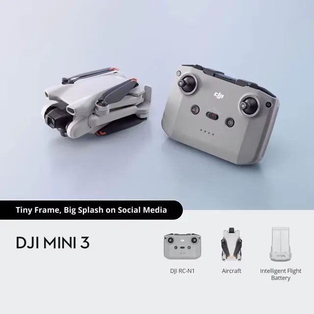 DJI MINI 3 DRONE 4K NOVO E LACRADO muito pro, boa opção ao MINI 2 FIMI E NEO - Foto 2