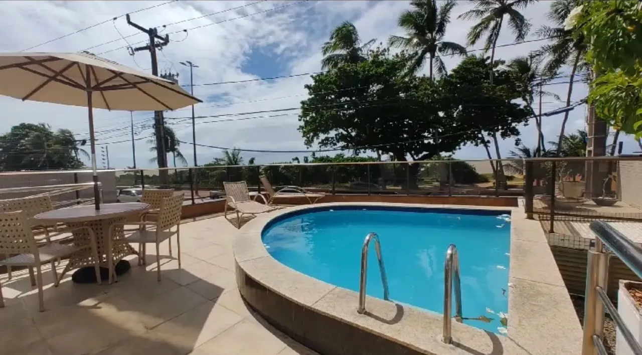 ALUGO - Apartamento à beira mar | Cabo Branco | 01 Dormitório | 100% mobiliado | Elevador