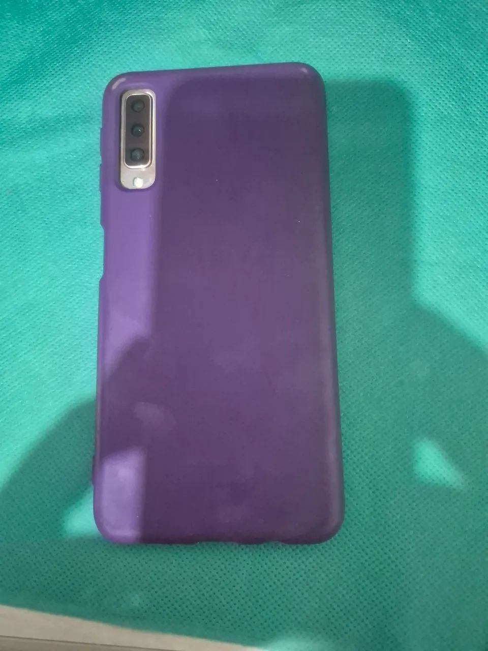 Celular Samsung A7 128g + capa e película  - Foto 2