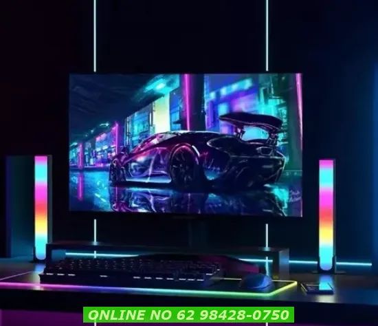 Luminaria Led Rgb Barra De Luz Inteligente Controle 15 Modos top para estudios