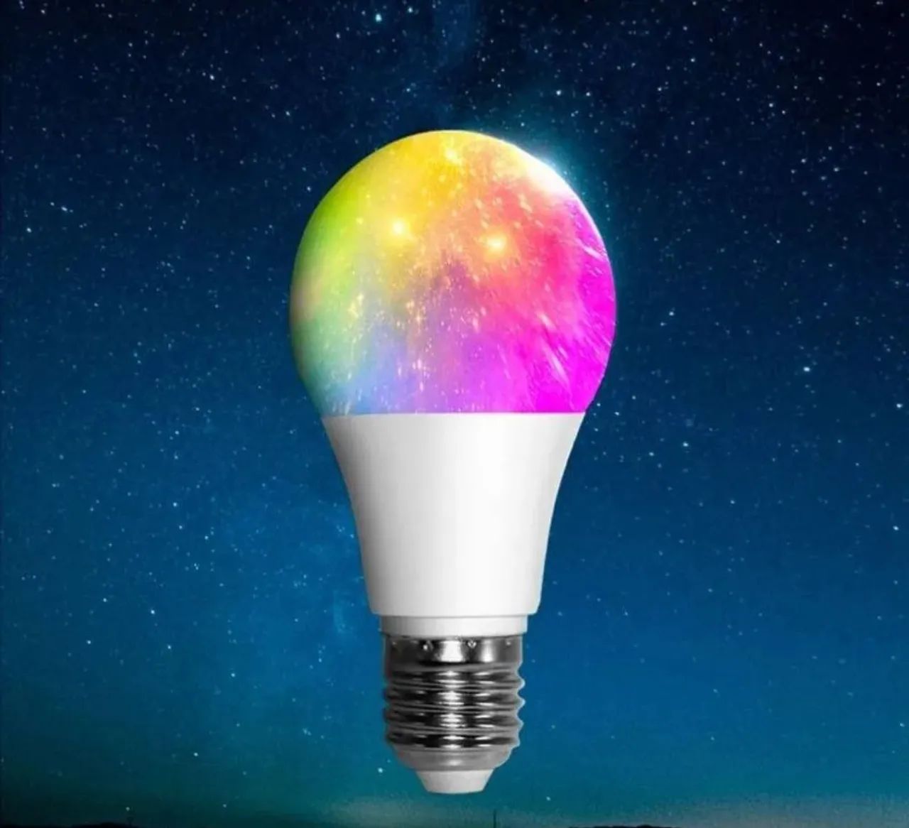 Lâmpada Inteligente RGB com Controle Remoto - Foto 6