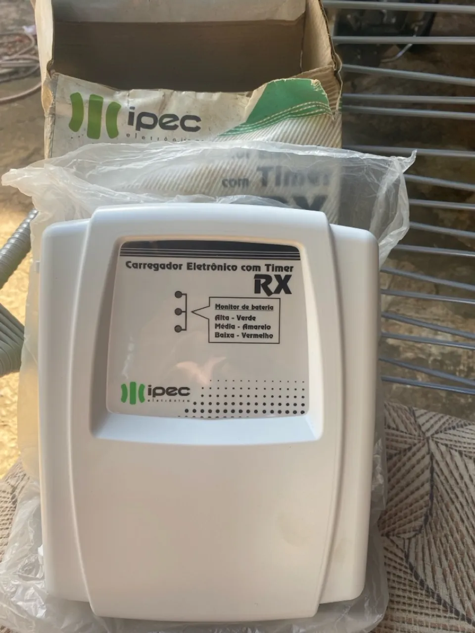 Carregador Eletrônico com Timer RX - Ipec