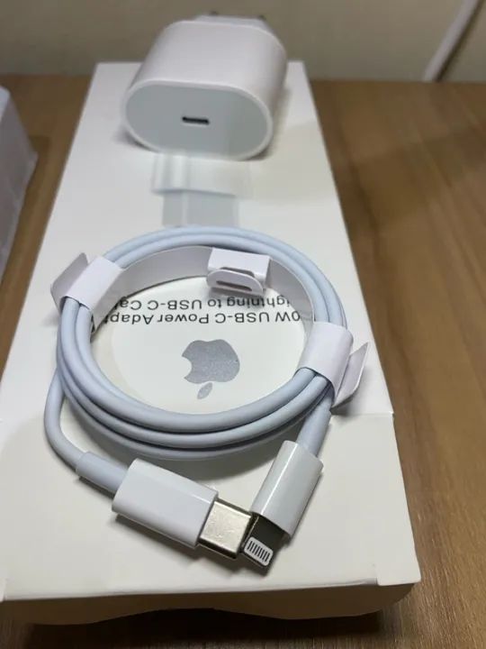 Carregador completo iPhone turbo 20W Apple Original