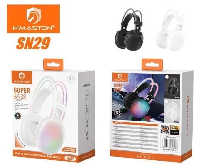 Fone Bluetooth HMaston SN29 64363469315841124