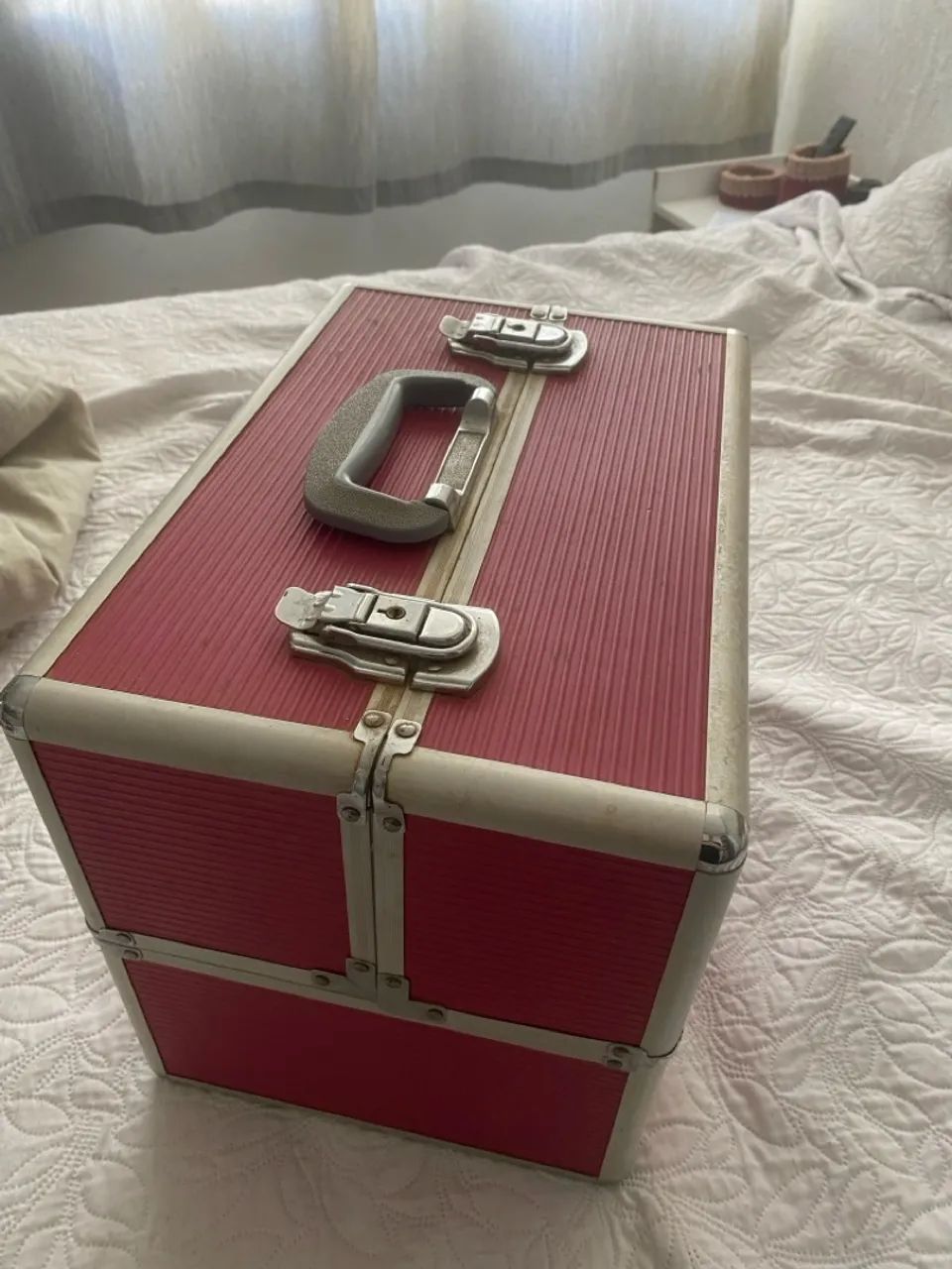 Maleta de Maquiagem Rosa