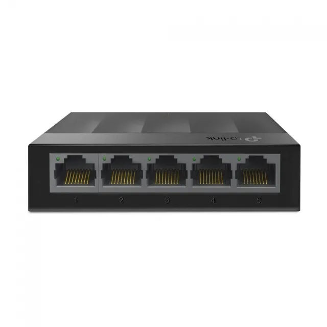 Switch 5 Portas TP-Link LS1005G 10/100/1000Mbps - WZetta