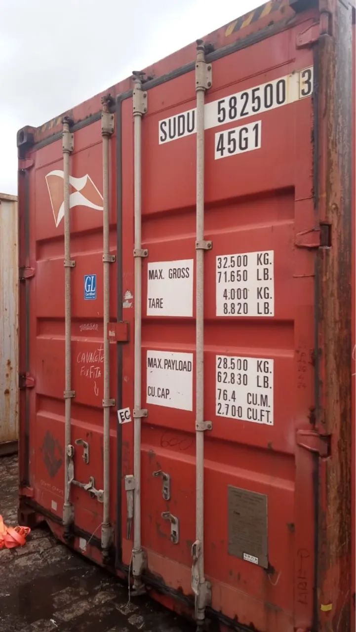 CONTAINER MARÍTIMO 40 PÉS HC