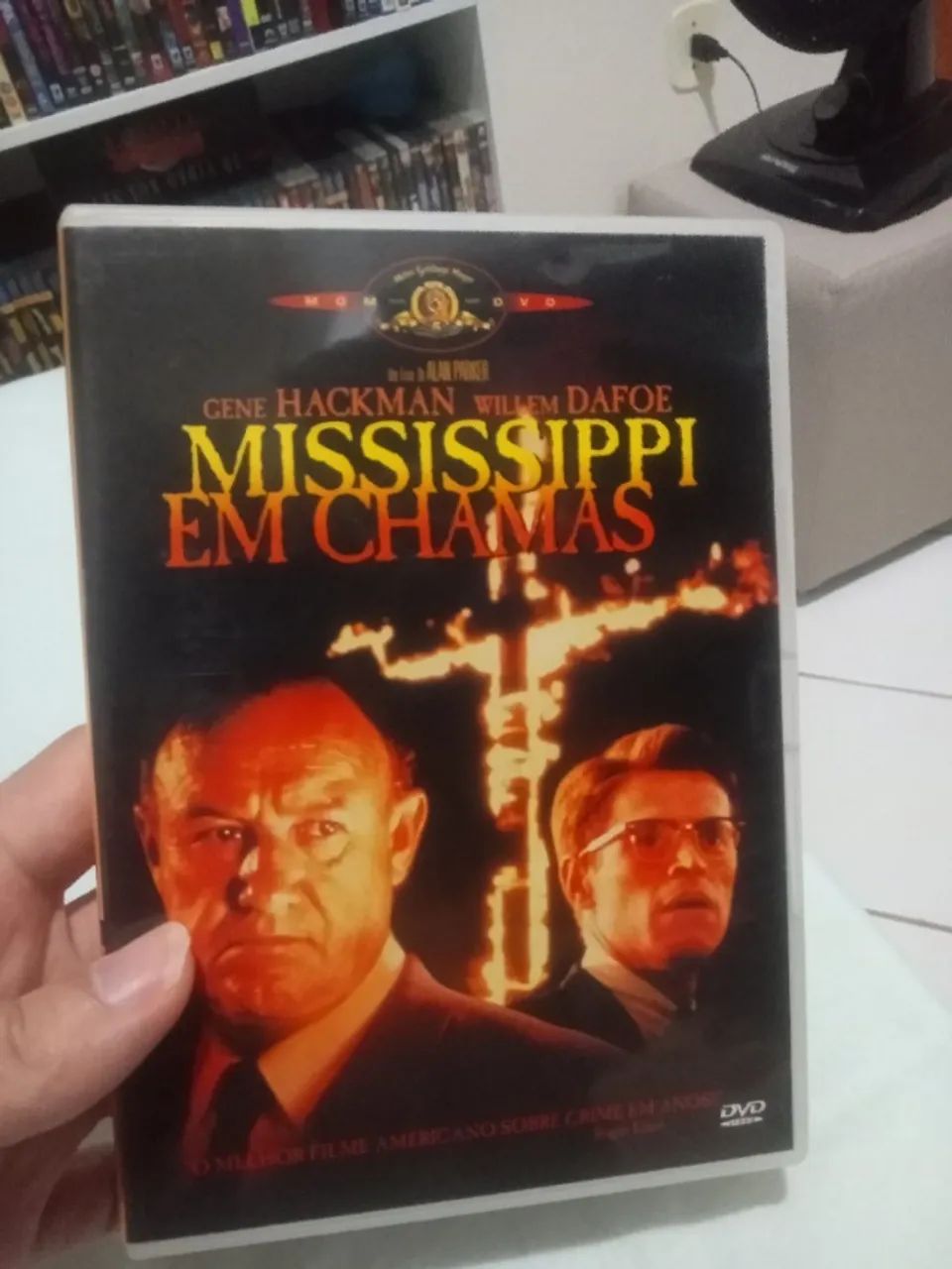 Dvd Mississippi em chamas gene Hackman Willem dafoe