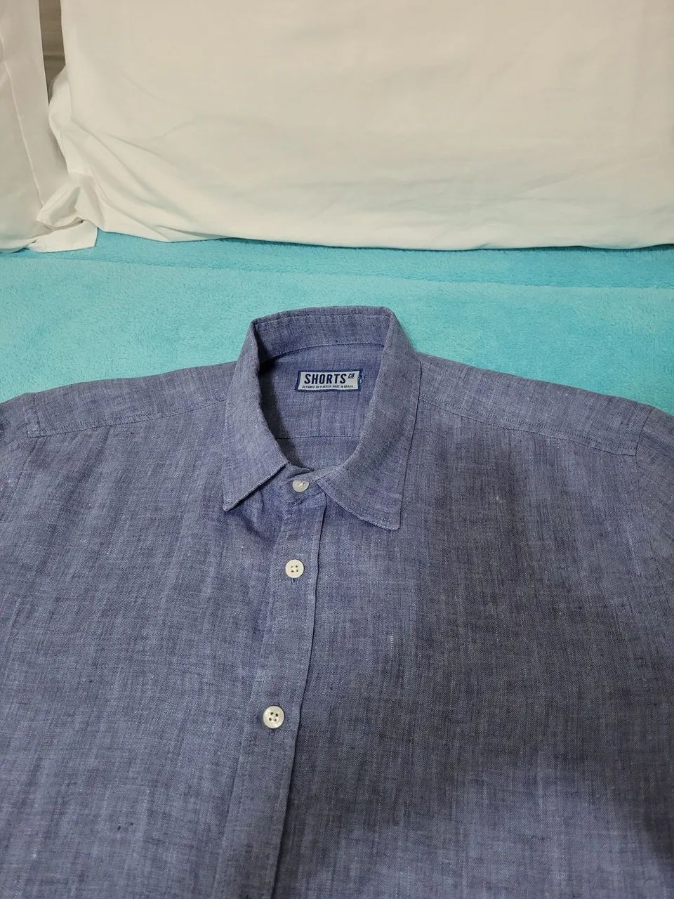 Camisa original de linho SHORTS. - Foto 2