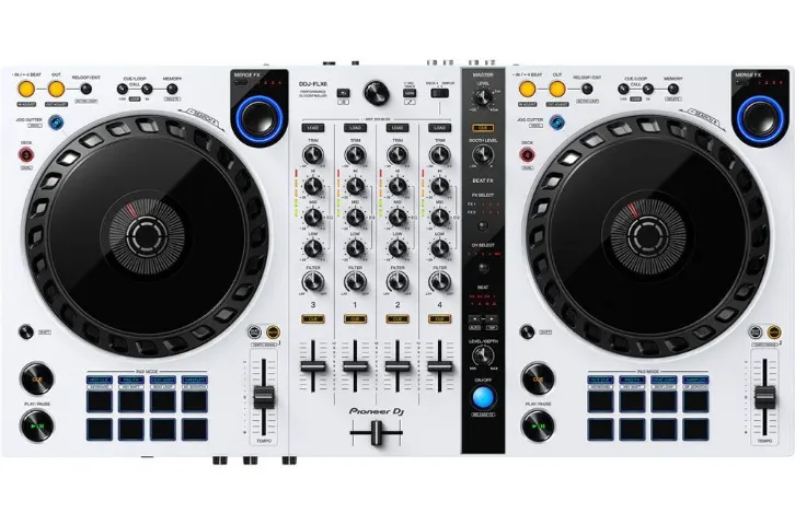 Pioneer Ddj-flx6-w Cor Branco - OneOdio Fone de Ouvido DJ A71